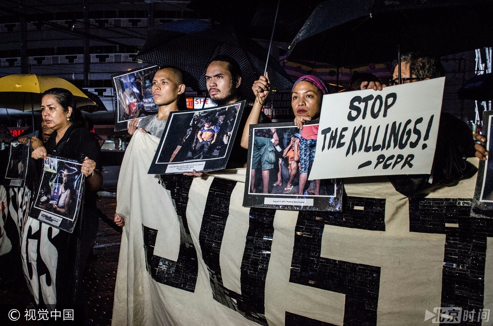 菲总统血腥禁毒一周射杀91人 民众集会要求停