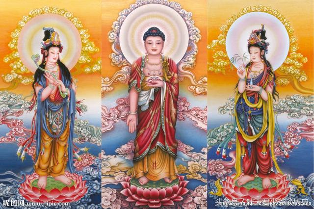 佛教里三圣佛们:本土三圣佛,东方三圣佛,华藏三圣和极乐三圣佛