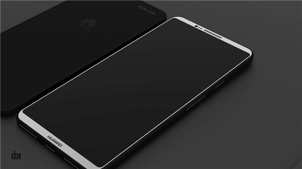 华为P11手机概念设计:超窄边框屏幕+钛合金机