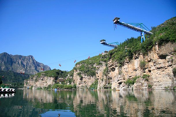 北京十渡景区游客蹦极触水 项目关闭整改|房山