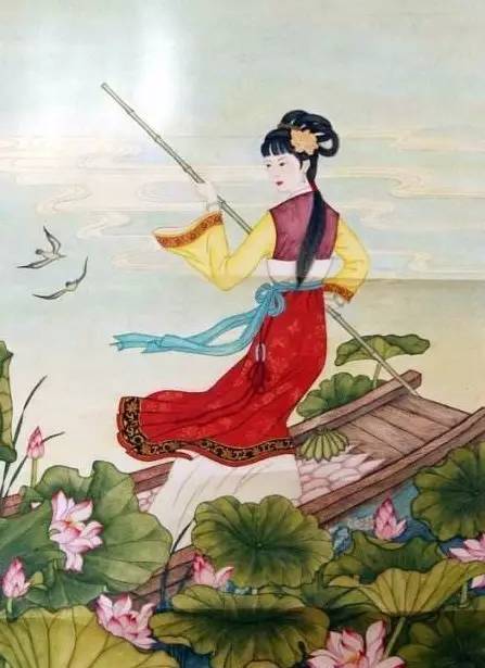 东方早安丨低头弄莲子,莲子清如水|沙洲|梅花|编