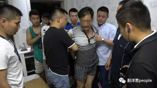 嫌疑人刘永彪被警方控制。警方供图