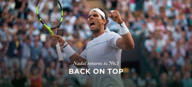 今天,请为ATP排名榜最顶端的那个人欢呼