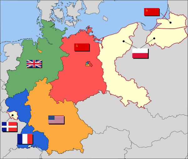 德国反思战争罪行:割让普鲁士、划分东西德、
