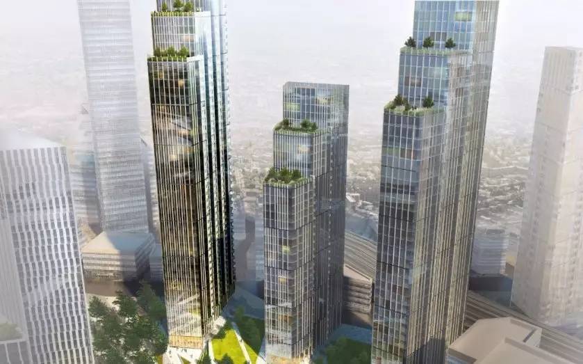 ͼΪNine Elms Squareؿ齨ɺЧͼ
