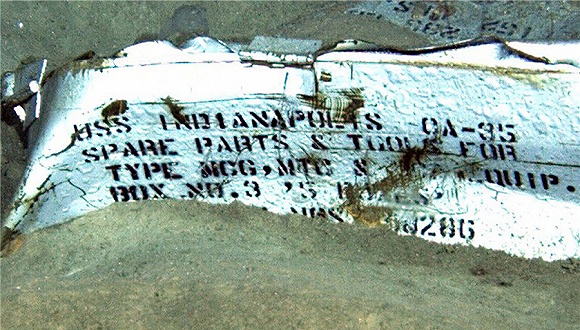 美军二战运送原子弹部件的巡洋舰残骸被发现