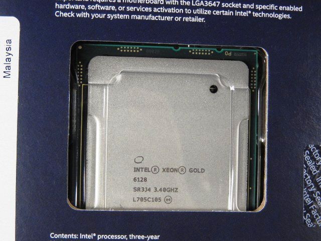 intel金牌至强处理器秋叶原开售!6核心要买1万4千元