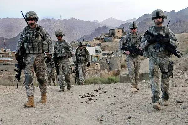 资料图片：在阿富汗的美国士兵