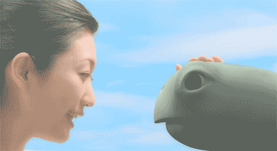 被抚摸的乌龟就一点点变大了…还露出了和伊达政宗差不多的表情.