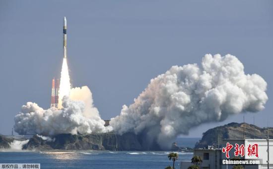日本成功发射情报收集卫星。 资料图