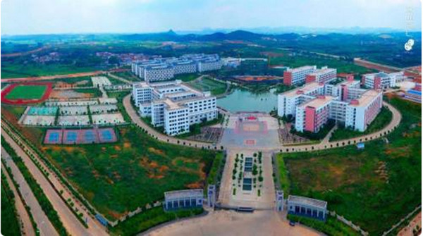 其中,广西师院,广西工商学院,桂林理工博文学院,广西机电工程学校