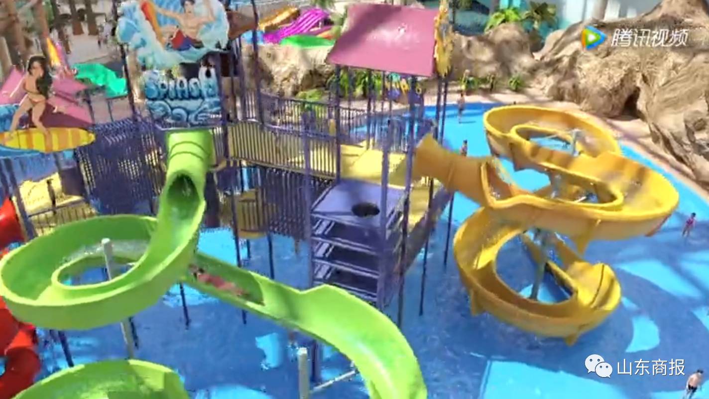 济南万达城将建三大室内游乐场!不分季节戏水