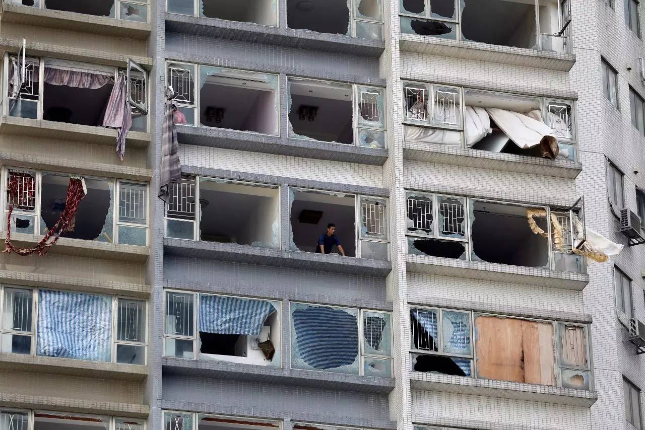 台风"天鸽"从澳门过境,给外地出产生涯带来宏大影响(图自视觉中国)