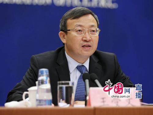 商务部副部长王受文。图片来源：中国网 郑亮
