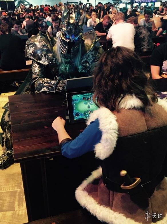 GC2017:游戏展台cosplay应有尽有 科隆游戏展