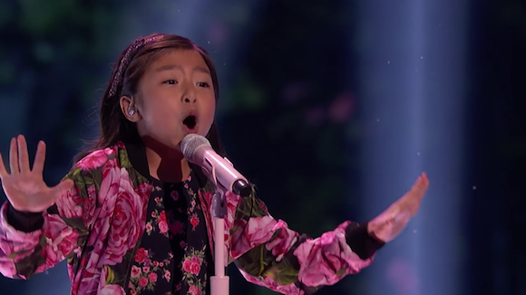 9岁谭芷昀再破纪录 成美国达人秀22强唯一华