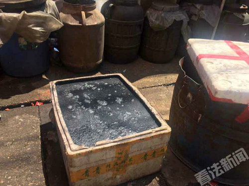 长沙查处一无证臭豆腐黑作坊:5米外就闻到臭味