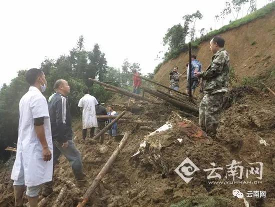 盐津民房倒塌事故已发现2名遇难者 金平山体