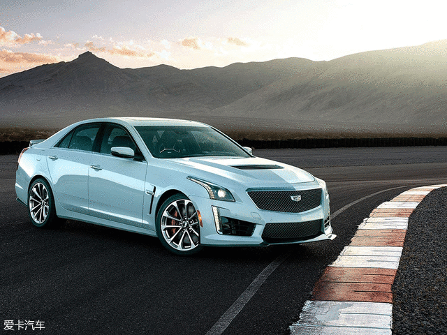 凯迪拉克CTS-V特别版官图 采用专属涂装