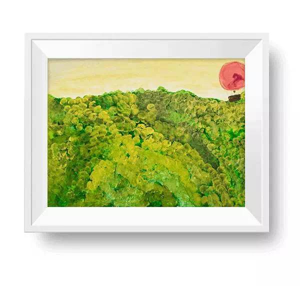 25个孩子的36幅画作刷爆了朋友圈，“1元钱”温暖了每一个人的心。