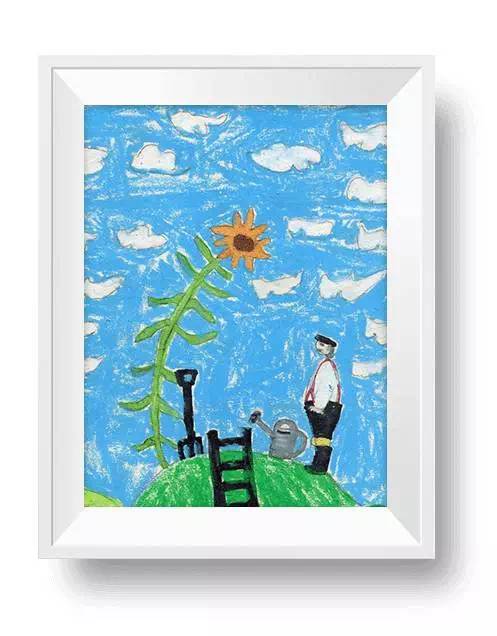 25个孩子的36幅画作刷爆了朋友圈，“1元钱”温暖了每一个人的心。