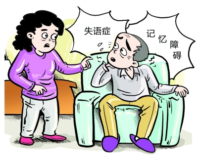 国内新闻脑卒中患者往往在病发后会出现脑高级功能障碍,每三个患者中