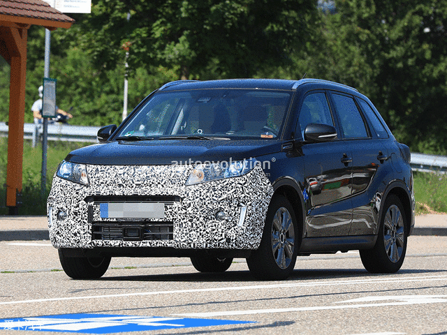 新款铃木维特拉谍照 有望增1.0T发动机