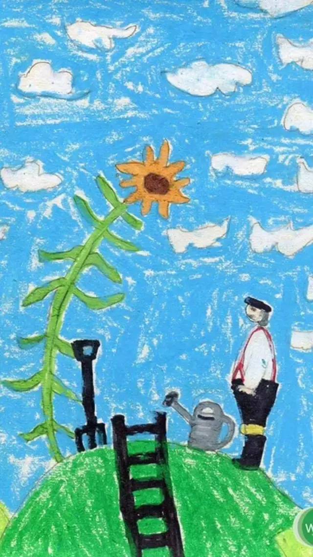 25个孩子的36幅画作刷爆了朋友圈，“1元钱”温暖了每一个人的心。