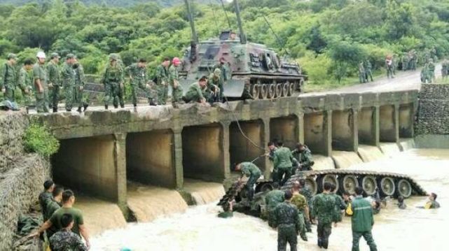 台军坦克掉河事件调查 居然曝出台军又一重磅