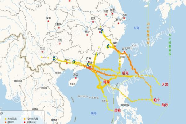 12天三个台风密集登粤 为何今年广东易 中招 ?