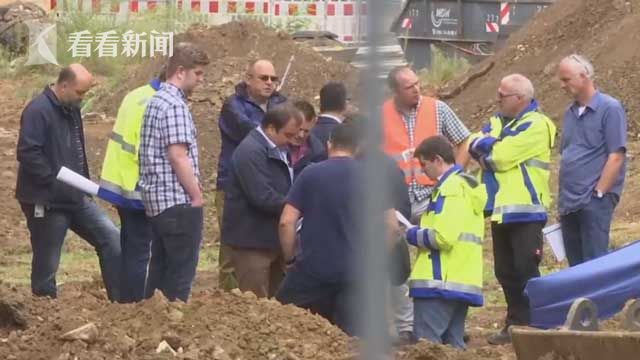挖出二战巨型炸弹 拆弹须疏散7万人|法兰克福|