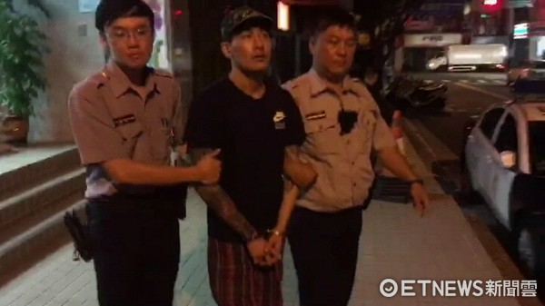 李男遭逮捕。（图片来源：东森新闻云）