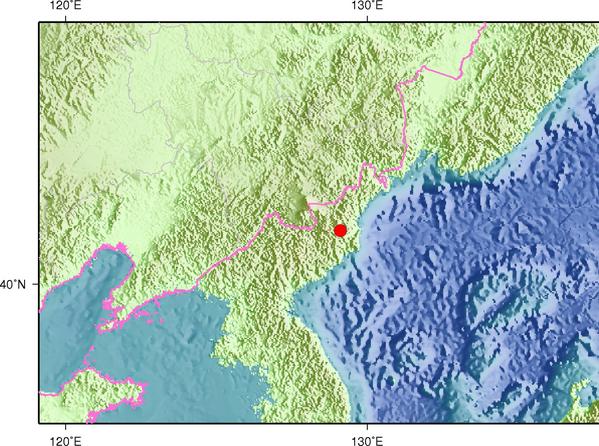 朝鲜发生6.3级地震 震源深度0千米