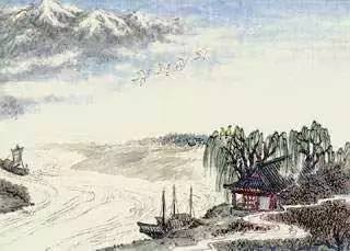 窗含西岭千秋雪,门泊东吴万里船.绝句】江动月移石,溪虚云傍花.