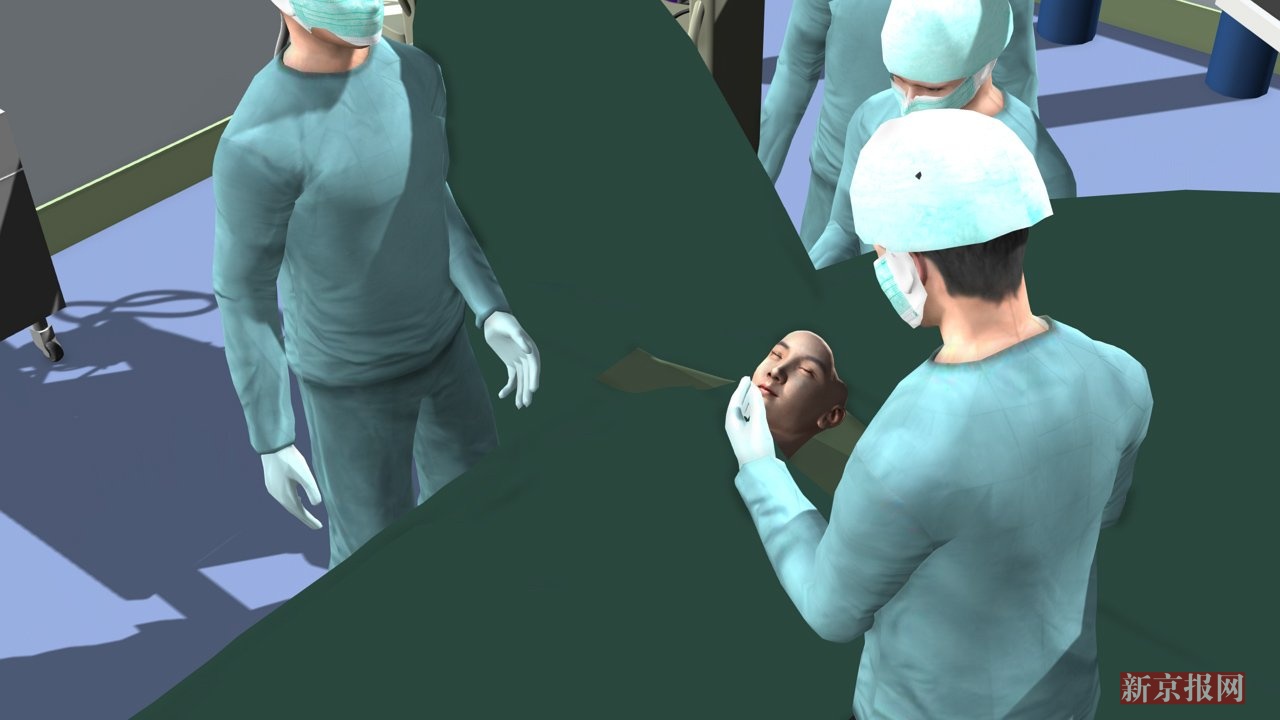 美教师边开颅边吹萨克斯 3D科普这样手术疼不