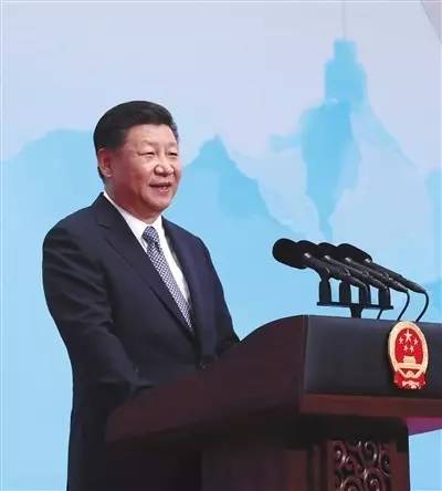▲9月3日,国家主席习近平在厦门国际会展中心出席金砖国家工商论坛开幕式,并发表题为《共同开创金砖合作第二个“金色十年”》的主旨演讲。 新华社记者 鞠鹏 摄