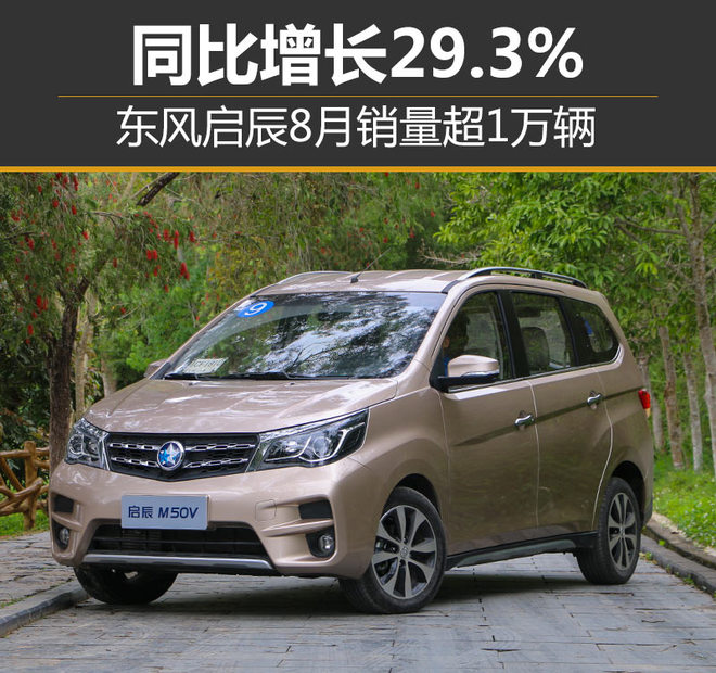 东风启辰8月销量超1万辆 同比增长29.3%