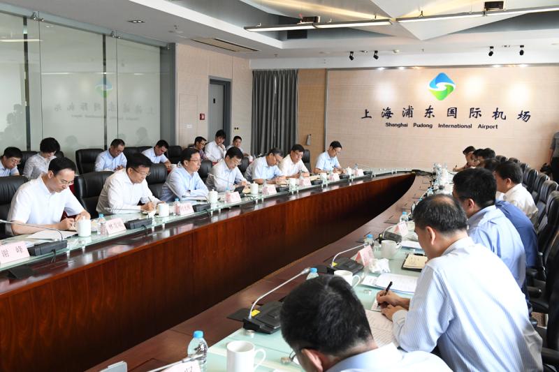 韩正调研上海机场集团:服务国家战略,坚守安全