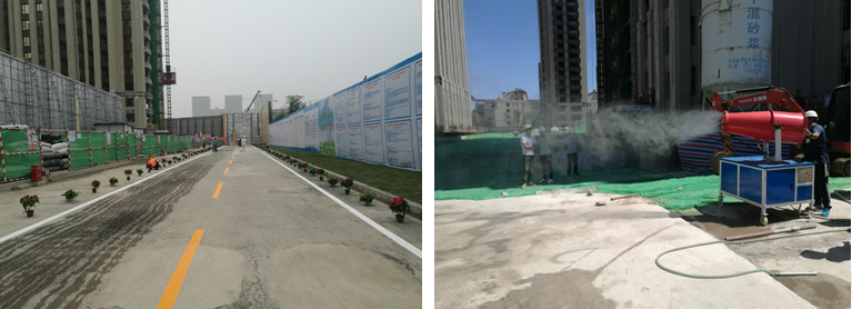 北京施工现场扬尘治理实施24小时专人监管