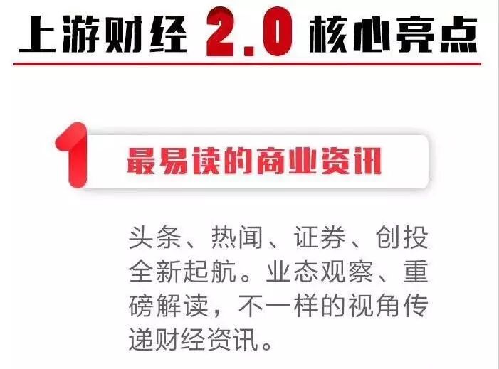 在这里读懂经济:上游财经2.0版本日正式上线