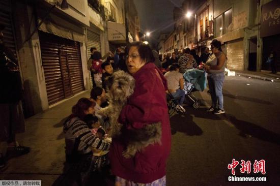 墨西哥强震已经导致至少5人遇难 包括2名儿童