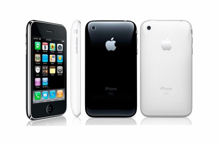 iphone第二代手机图片,iPhone第二代 历代苹果手机回顾:你还记得第一代iphone的样子吗?