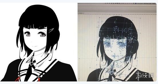 日本游戏设计师用Excel作画 五小时绘制一幅动漫少女