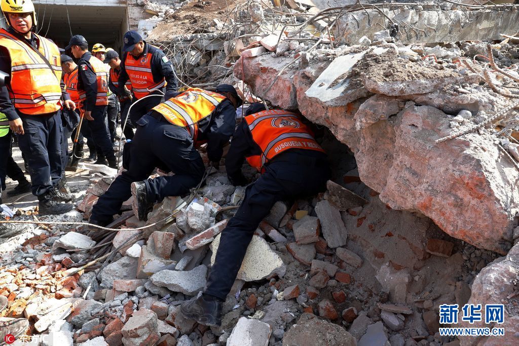 墨西哥地震遇难人数升至65人 已监测到721次余震|墨西哥|遇难人数|地震_新浪新闻