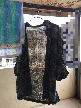 台军迷彩野战服。(图片来源:台湾“东森新闻云”)