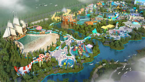 古城旅游又有新看点，华夏文旅西安度假区即将试营业|度假区|古城|水世界_新浪新闻