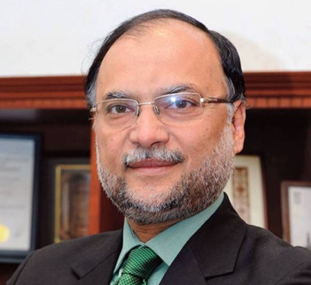 1505226086465344.jpg 资料图:巴基斯坦内政部长Ahsan Iqbal