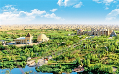 内蒙古库布其沙漠整体治理记事:从死亡之海变