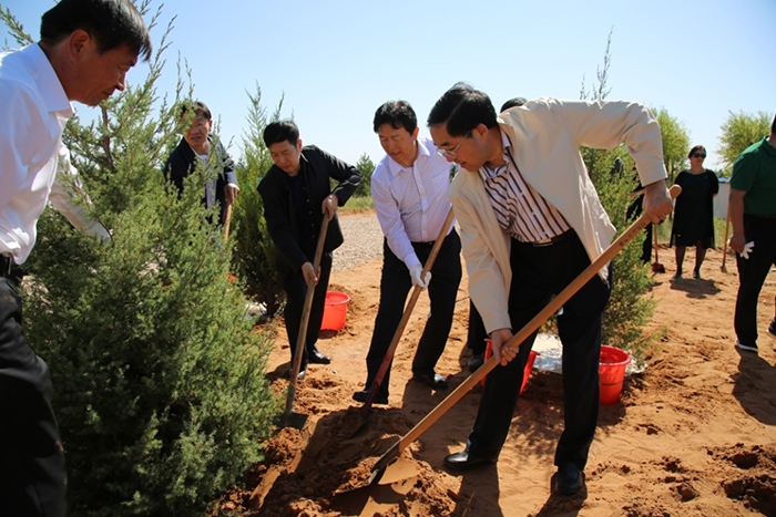 国家林业局领导检查指导互联网+全民义务植