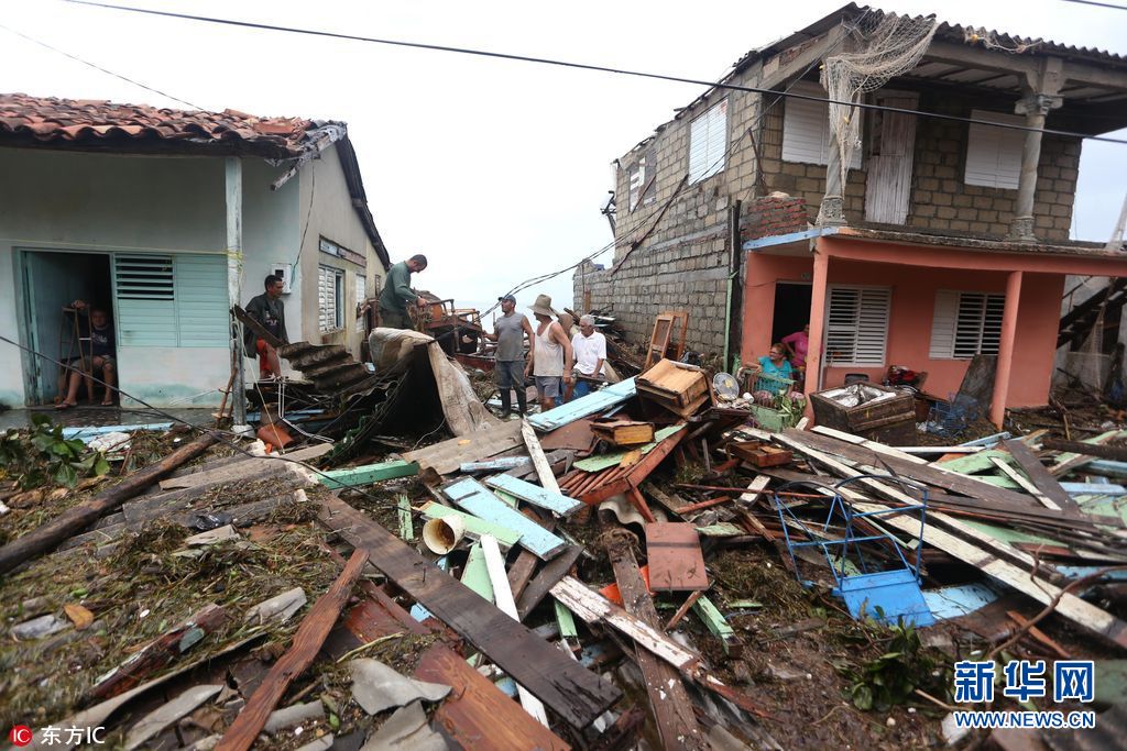 飓风艾尔玛肆虐古巴损失惨重 至少10人死亡